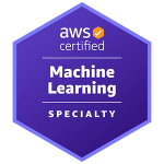 Machine learning certification by AWS