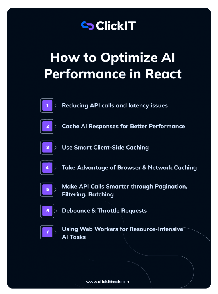 How to Optimize AI Performance in React