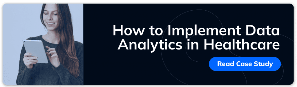 how to implement data analytics in healthcare blog by ClickIT