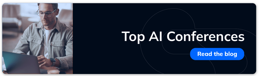 read the blog top AI conferences by ClickIT