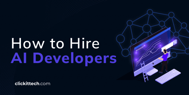 how to hire AI developers banner