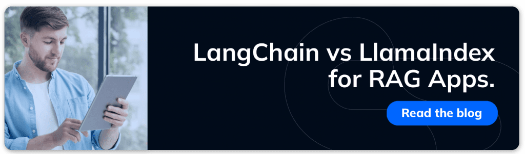 langChain vs llamanIndex for RAG apps, blog by ClikcIT