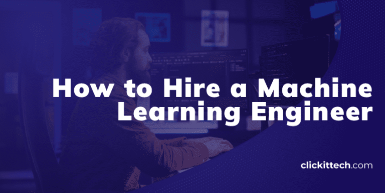 how to hire a machine learning engineer banner