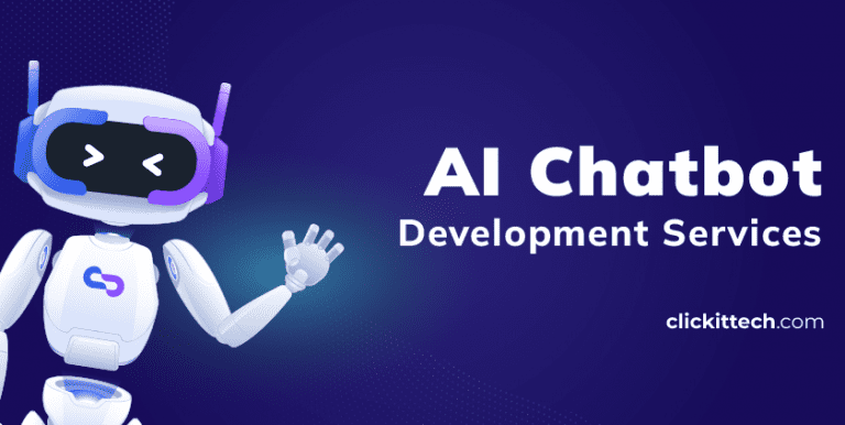 AI chatbot development services blog by ClickIT